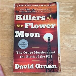 Killers of the Flower Moon Book